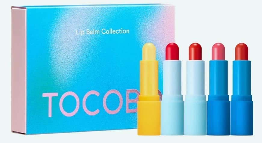 Balsam de buze TOCOBO Lip Balm Collection 5pcs