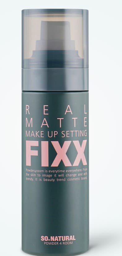 Фиксатор макияжа So Natural Real Matte Make Up FIXX