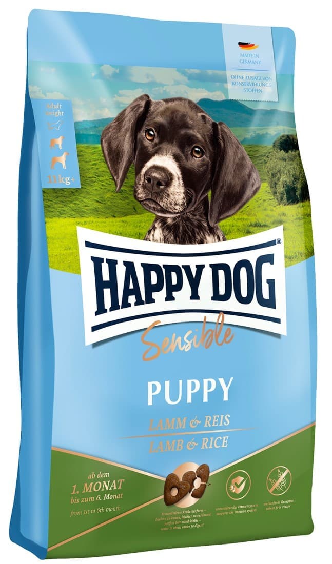 Сухой корм для собак Happy Dog Baby Lamb&Rice Puppy Sensible 10 kg