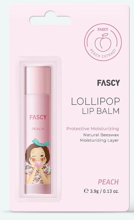 Balsam de buze Fascy Lollipop Peach Lip Balm