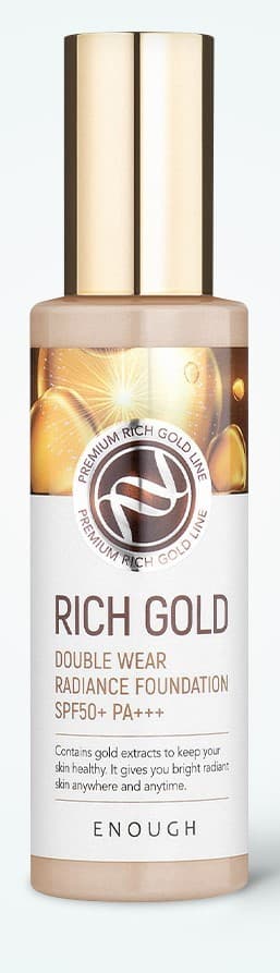 Тональный крем Enough Rich Gold Double Wear Radiance №23 SPF50/PA+++