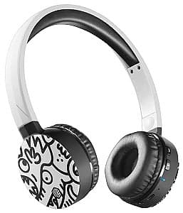 Casti CellularLine Music Sound White/Black