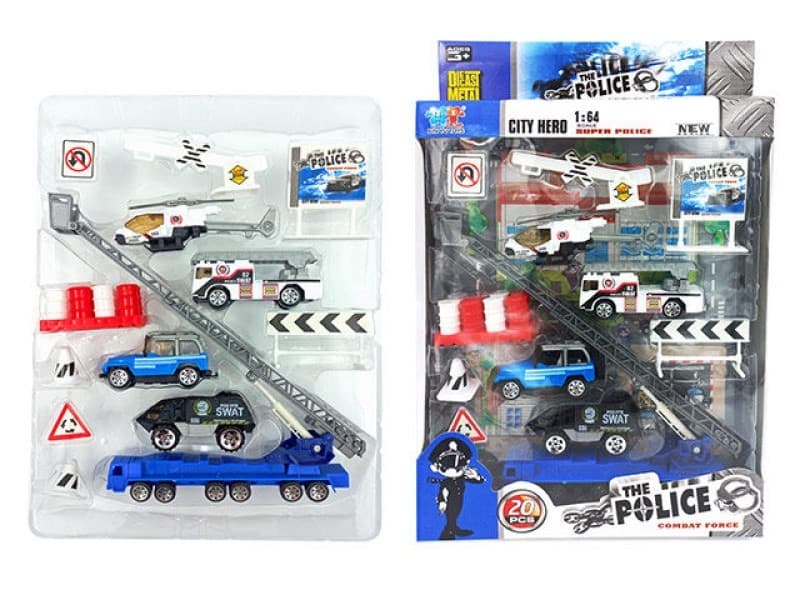 Set de jucarii Qiu Hao Police (36536)