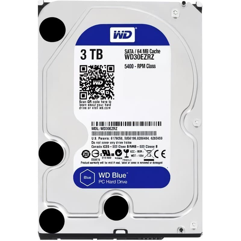 Жестки диск WESTERN DIGITAL Caviar Blue 3TB (WD30EZAX)