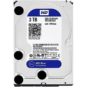 Жестки диск WESTERN DIGITAL Caviar Blue 3TB (WD30EZAX)