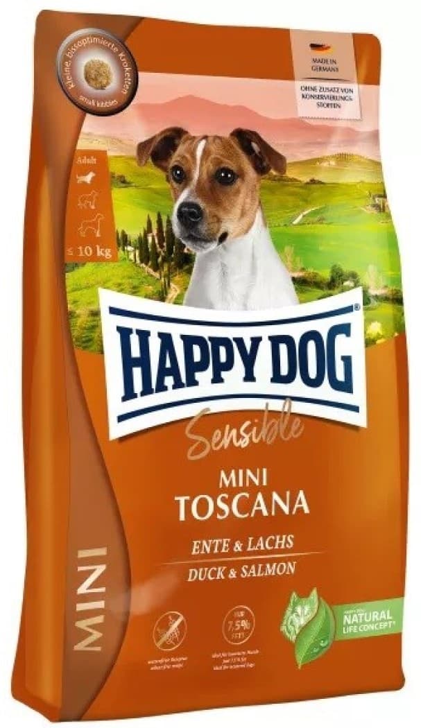 Hrană uscată pentru câini Happy Dog Mini Toscana 4 kg