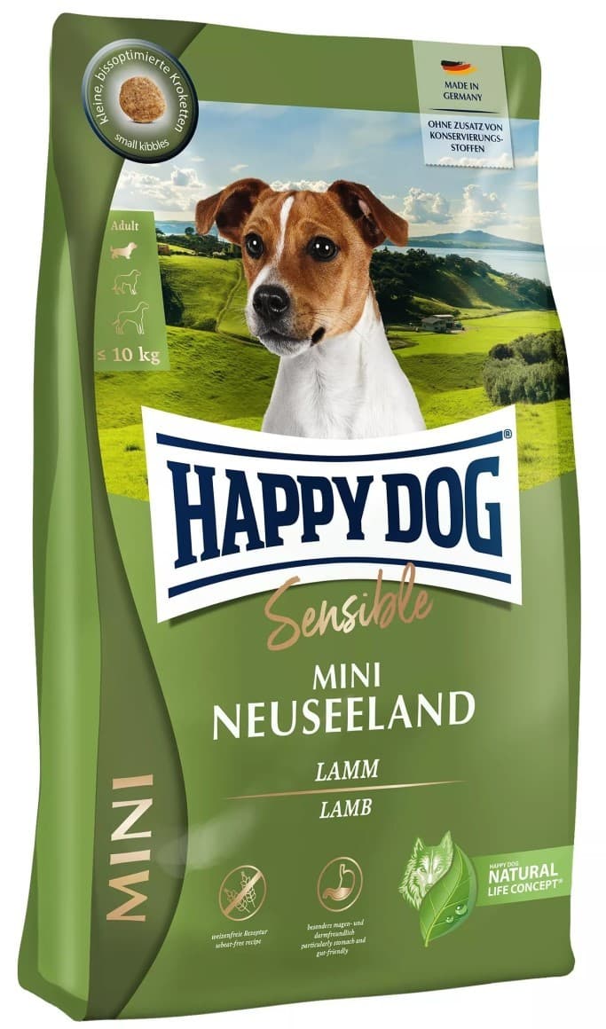 Hrană uscată pentru câini Happy Dog Mini Neuseeland 10 kg