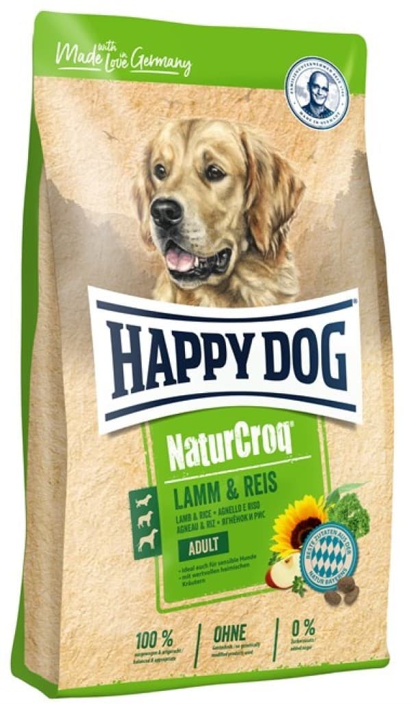 Hrană uscată pentru câini Happy Dog NaturCroq Lamm&Reis 15 kg