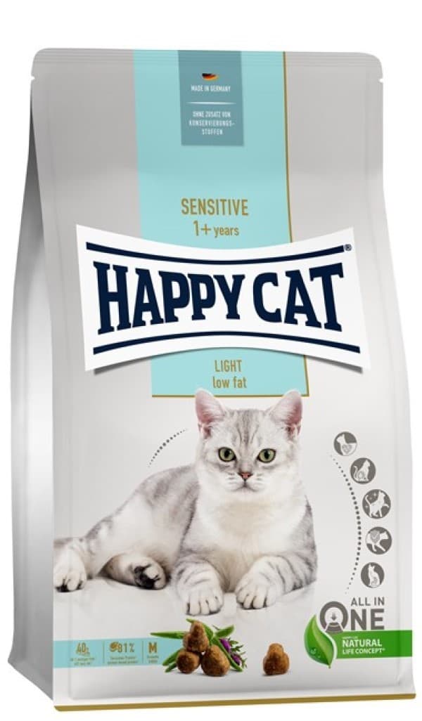 Сухой корм для кошек Happy Cat Sensitive Light 10 kg