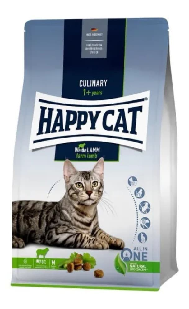 Сухой корм для кошек Happy Cat Culinary WeideLamm 10 kg