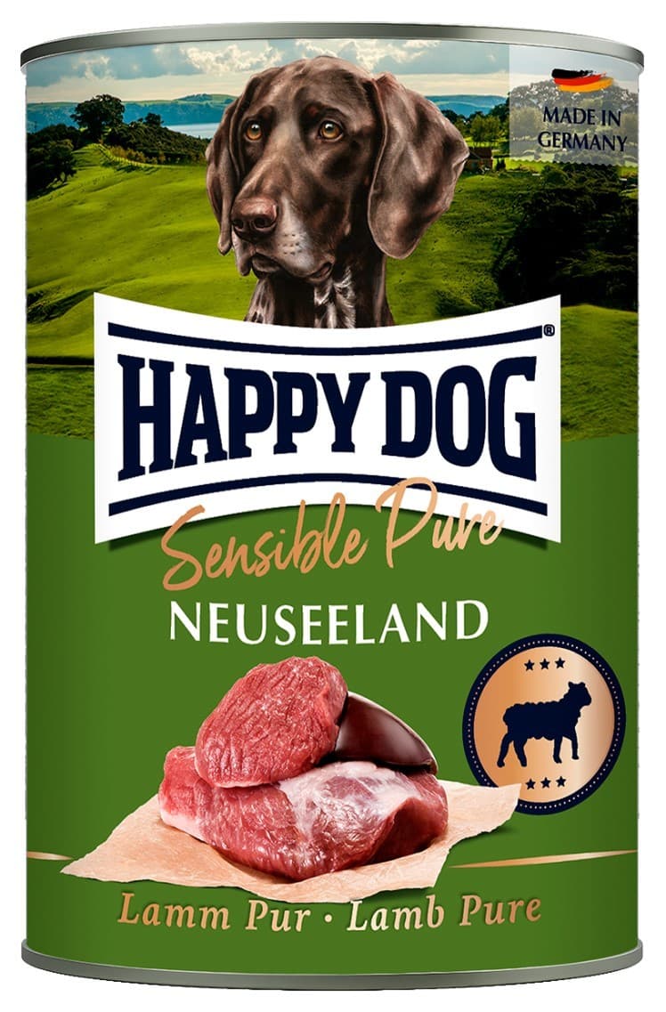 Влажный корм для собак Happy Dog Lamm Pur lamb Neuseeland 800g