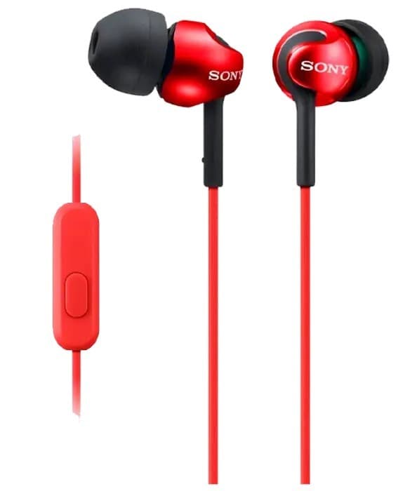 Casti Sony MDR-EX110AP Red