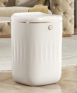 Cos de gunoi K-Home Cu sensor 22L White