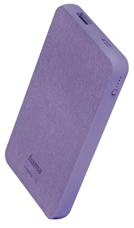 Acumulator extern Hama Fabric 10 10000mAh Purple