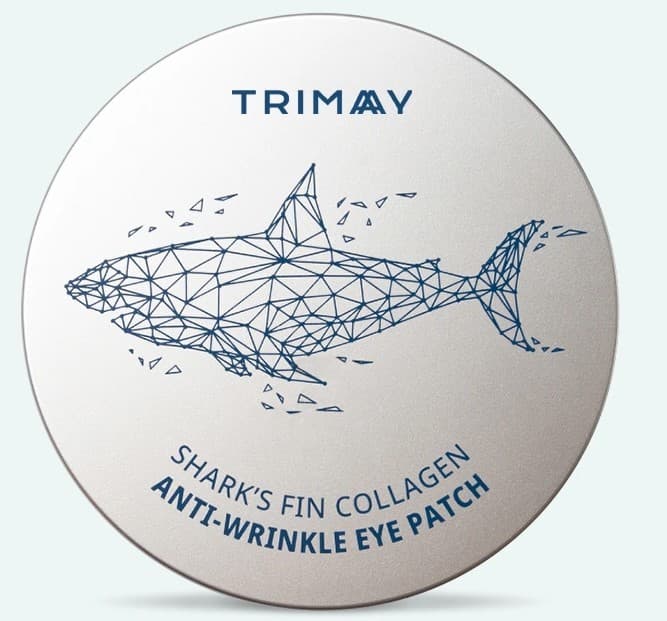 Патчи для глаз TRIMAY Shark's Fin CollagennAnti-Wrinkle  Eye Patch