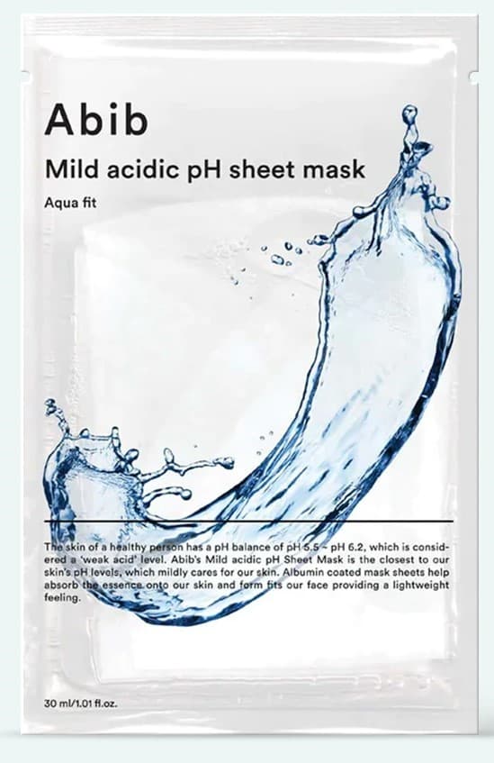 Маска для лица ABIB Mild Acidic pH Sheet Mask Aqua Fit