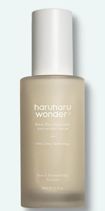 Ser pentru fata HaruHaru Wonder Black Rice Hyaluronic Anti-wrinkle Serum