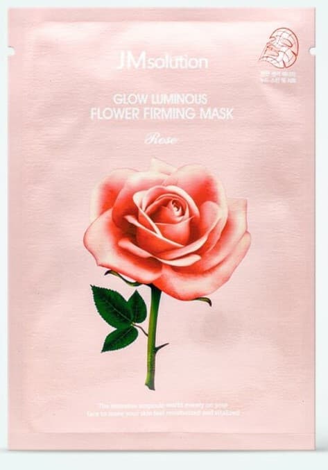 Маска для лица JMsolution Glow Luminous Flower Firming Mask Rose