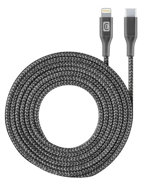 USB сablu CellularLine Long Cable 2.5m (USBDATAHOMEC2LMFIK)