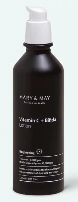 Лосьон для лица MARY & MAY Vitamin C+Bifida Lotion