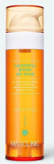 Ulei pentru fata MaxClinic Calendula Biome Oil Foam