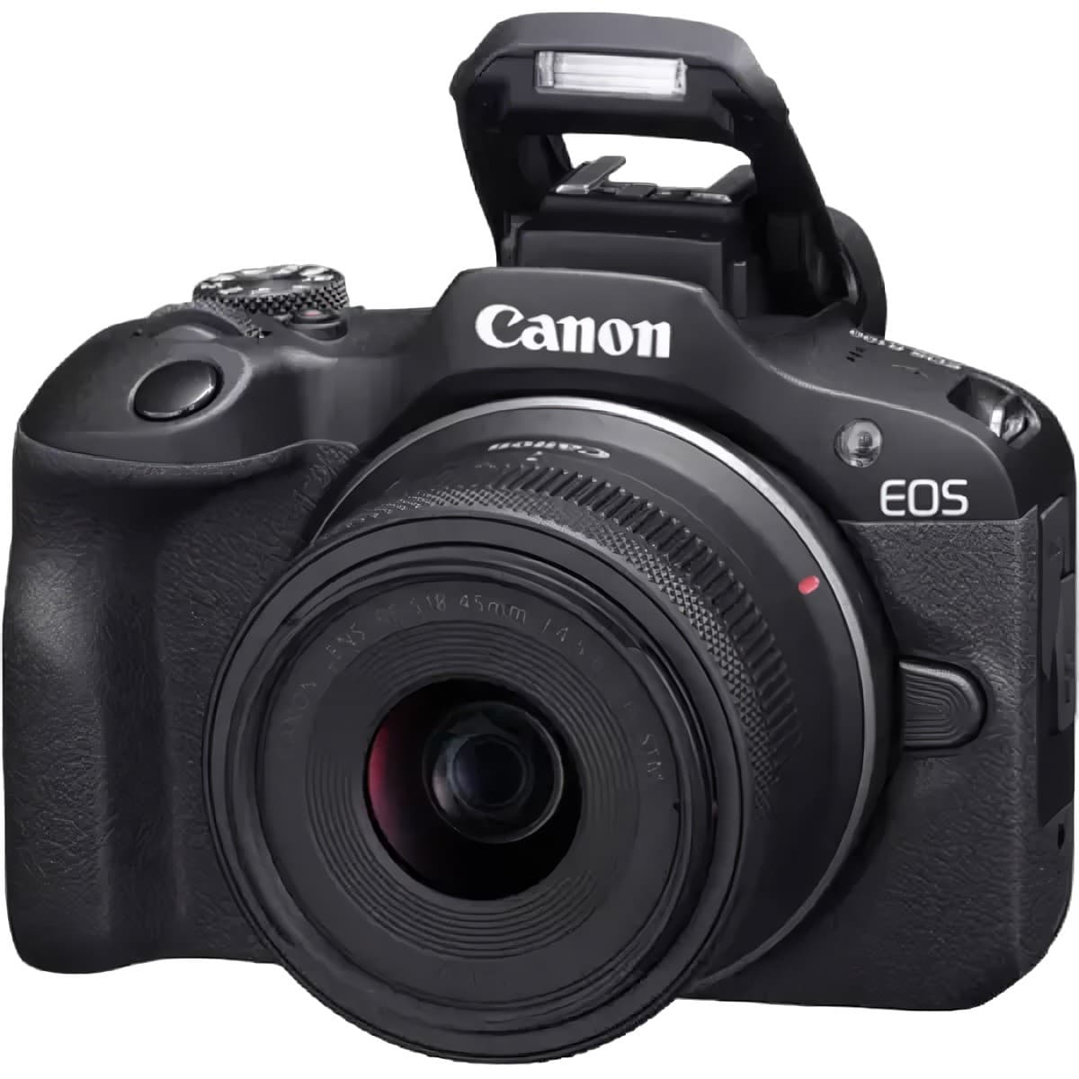 Aparat foto Canon EOS R100 Black & RF-S 18-45mm f/4.5-6.3 IS STM KIT