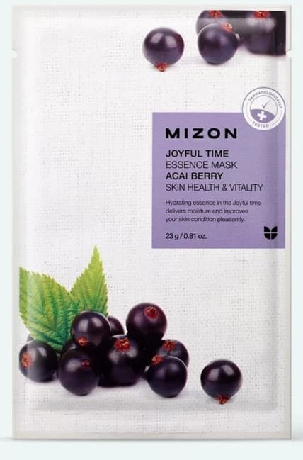 Masca pentru fata Mizon Joyful Time Essence – Acai Berry