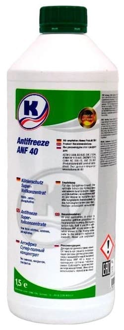 Антифриз Kuttenkeuler Concentrat Anf 40 зеленый 1.5л (76746)