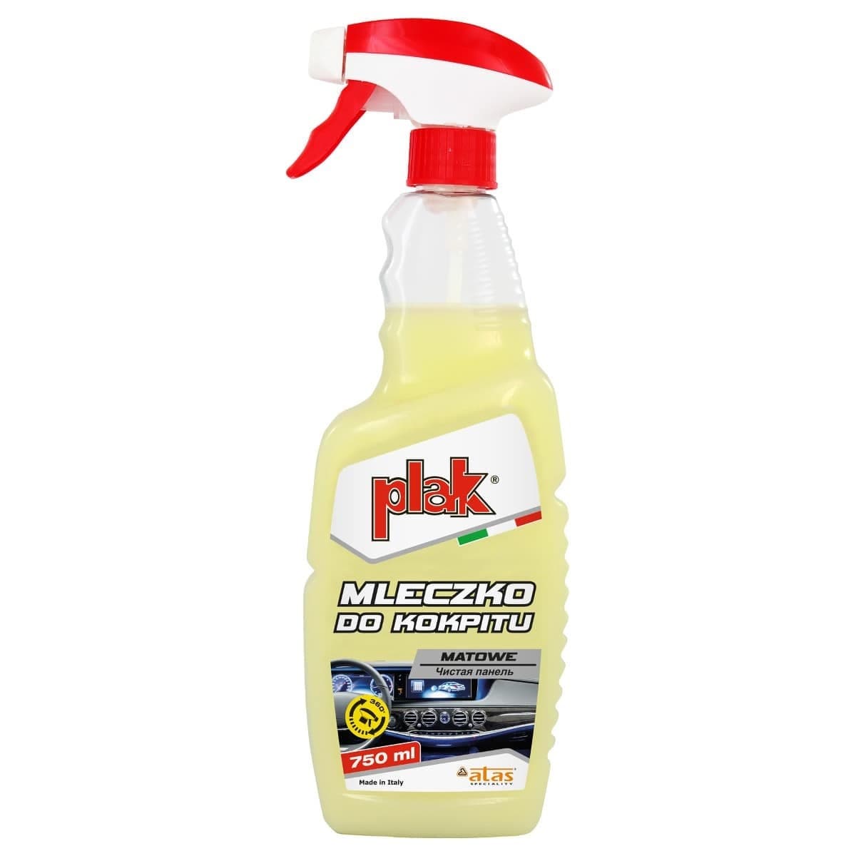  Plak Mleczko do kokpitu Matowe 750 ml