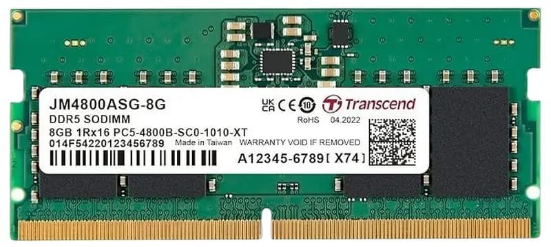 RAM Transcend JM4800ASG-8G