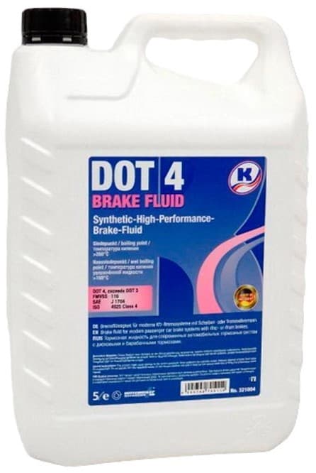 Lichid de frana Kuttenkeuler Brake Fluid Dot 4 5L (3626)