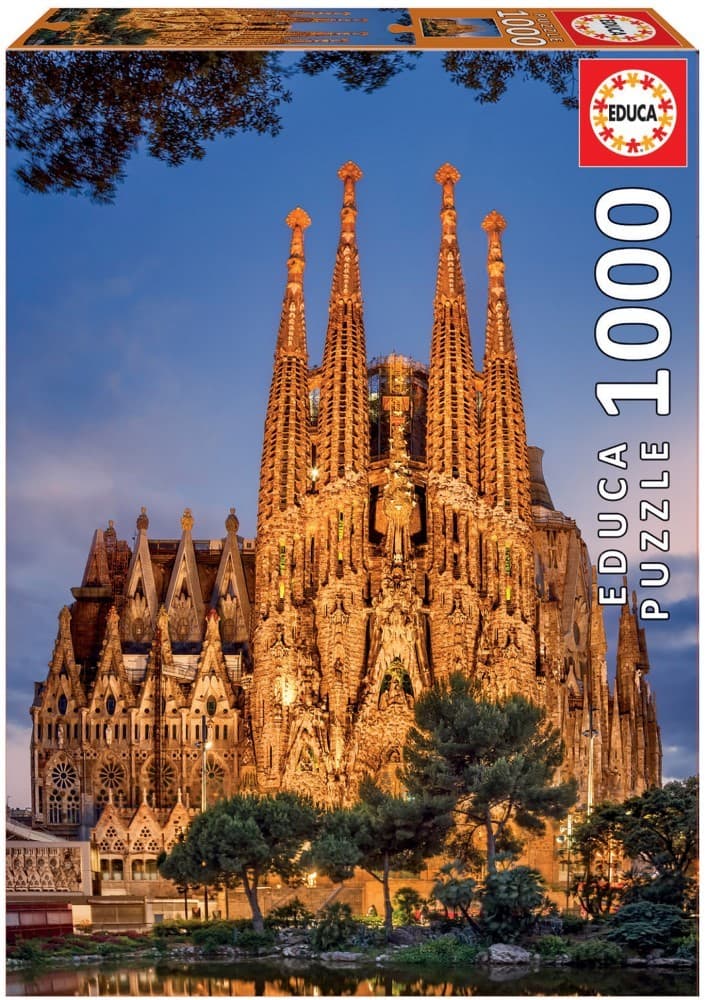 Пазлы Educa 1000 Sagrada Familia