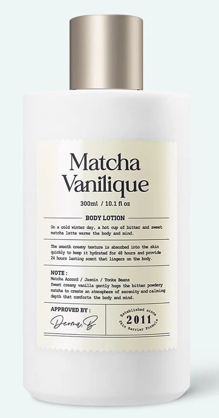 Лосьон для тела Derma:B Narrative Body Lotion Matcha Vanilique