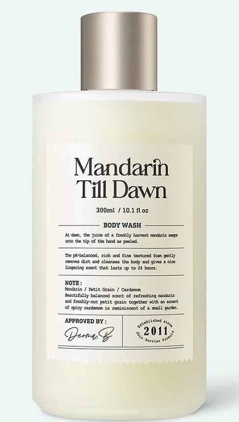 Gel de dus Derma:B Narrative Body Wash Mandarin Till Dawn