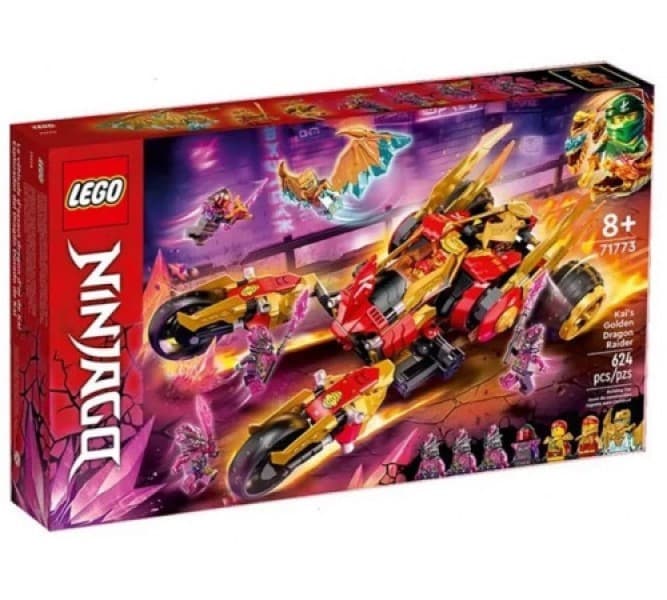 Constructor LEGO Ninjago 71773 Kai's Golden Dragon Raider