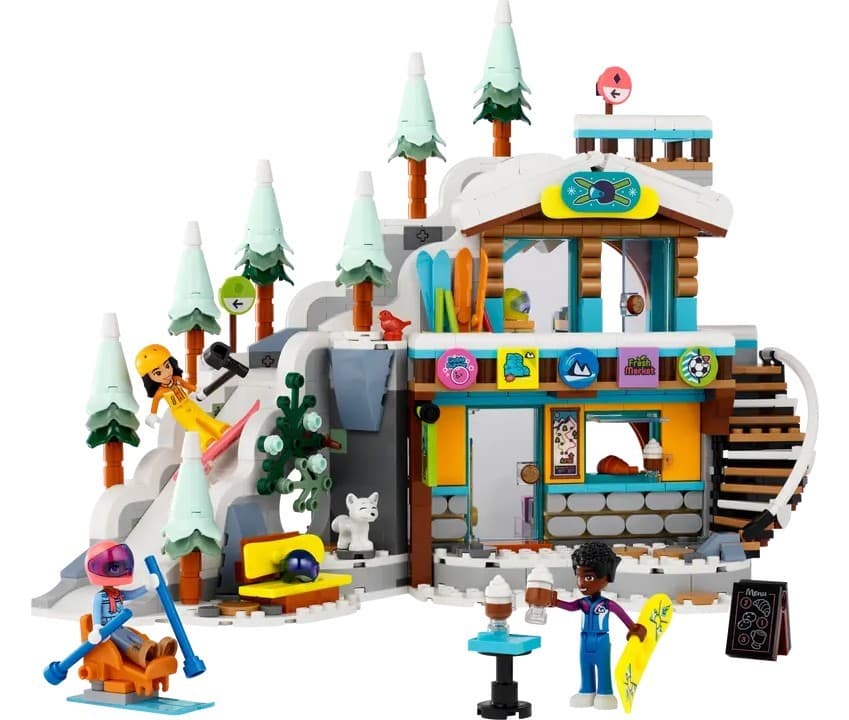 Конструктор LEGO Friends 41756 Holiday Ski Slope and Cafe