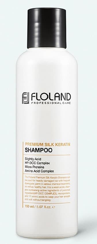 Sampon Floland Premium Silk Keratin Shampoo