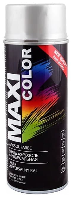 Автомобильная краска Motip Maxi Color RAL0009 400 мл (MX0009)