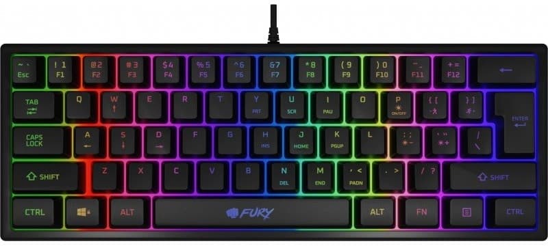 Tastatura pentru gaming Fury Tiger (NFU-1851)