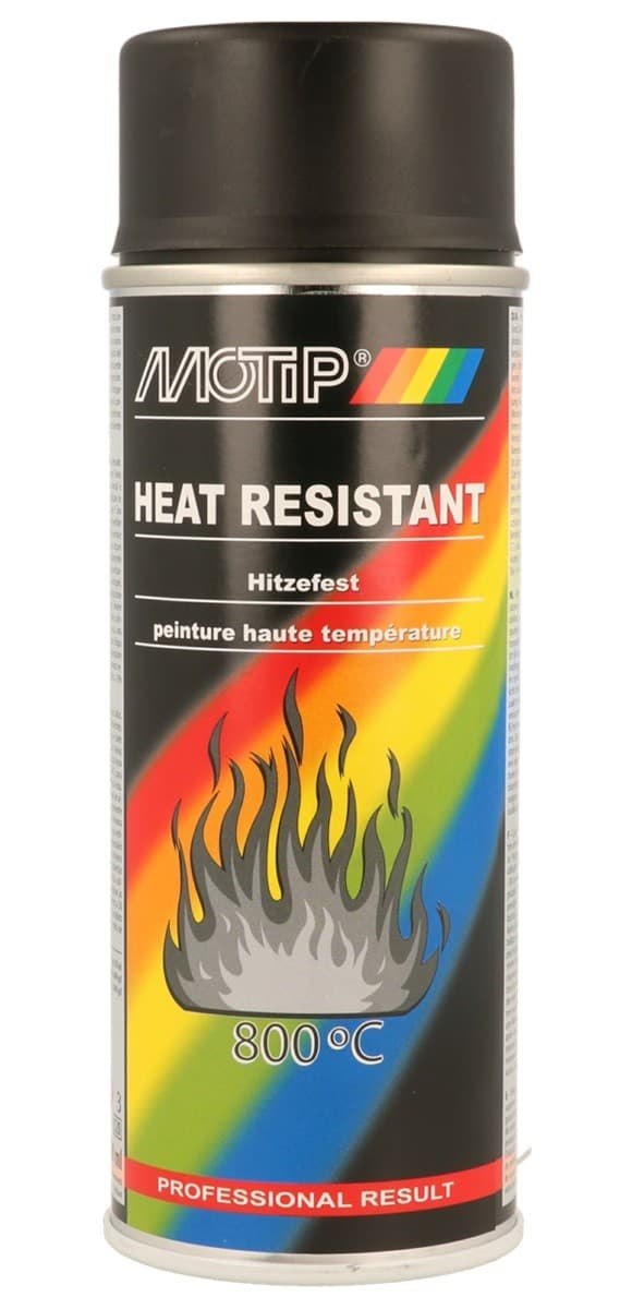 Vopsea auto Motip High Temp Black 400 ml (04031)