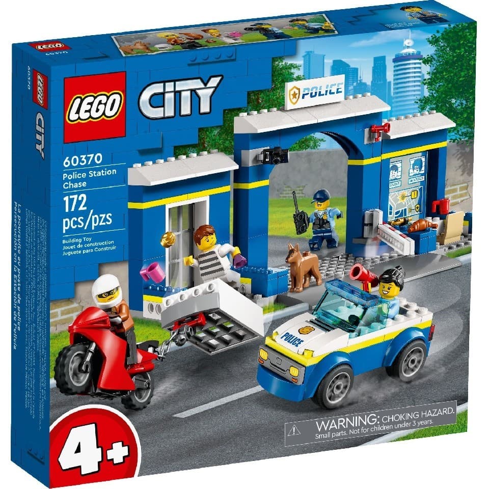 Constructor LEGO City 60370 Police Station Chase