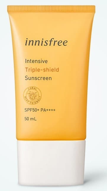  Innisfree Intensive Triple – shield Sunscreen SPF 50+ PA++++