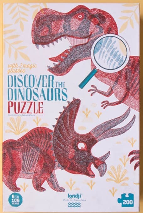 Puzzle Londji Discover the Dinosaurs