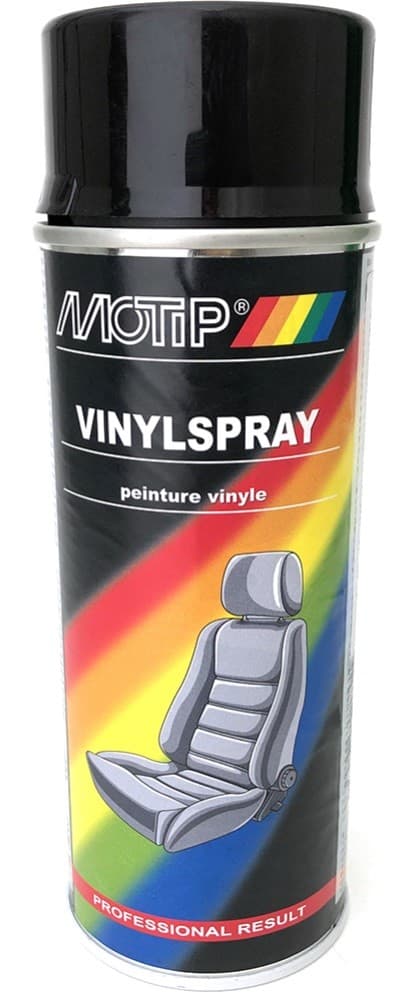 Автомобильная краска Motip Vinylspray Black 400 мл (04066)