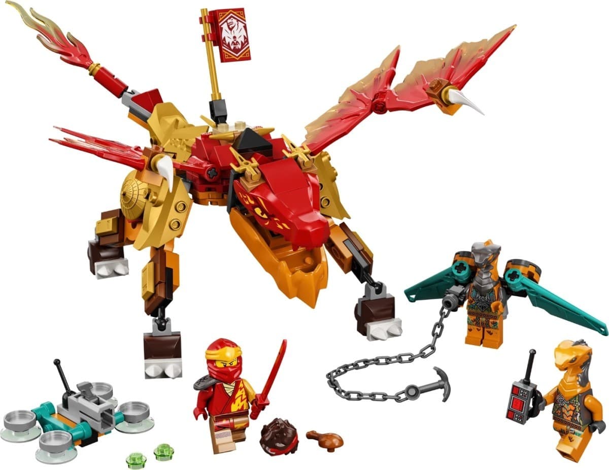 Constructor LEGO Ninjago: Kai's Fire Dragon 71762