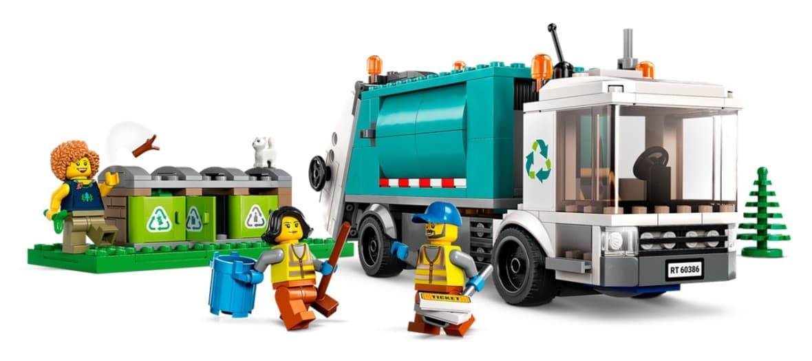 Constructor LEGO City: Recycling Truck 60386