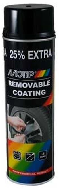 Vopsea auto Motip SprayPlast 500 ml Black Gloss (04302)