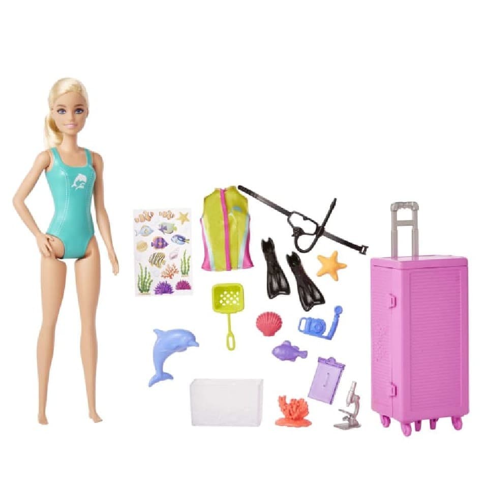  Mattel Barbie Papusa "Biolog Marin"