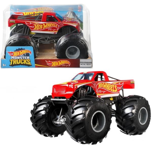 Masinuta Hot Wheels Monster Trucks 1:24 (as.)