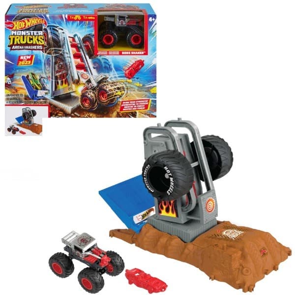 Jucărie interactivă Hot Wheels Monster Trucks ARENA SMASHERS Provocare